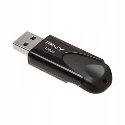 Pendrive PNY Attache 4 USB 2.0 128GB, czarny