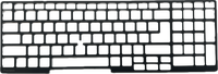 Ramka klawiatury do Dell Precision 7730 7740 / 0PDJP2