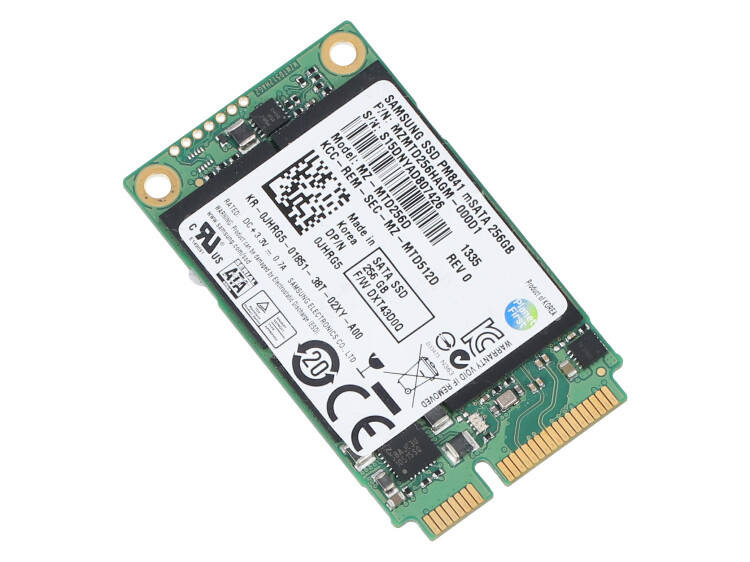 Dysk SSD / Samsung PM841 / 256 GB / mSATA