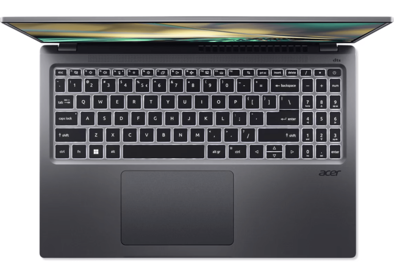 Powystawowy gamingowy Acer SFX16-52G-73U61 i7 1260P (12-gen.) 2,1 GHz / 16 GB / 2 TB SSD / 16" WUXGA / Win 11 + Intel Arc A370M