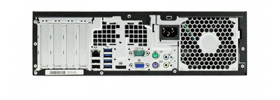 HP Compaq 8300 Elite SFF Core i7 3770 (3-gen.) 3,4 GHz / 8 GB / 240 SSD + 1TB / DVD / Win 10 Prof. (Update)