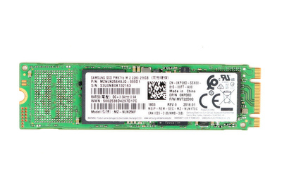 Dysk SSD / Samsung MZ-NLN256 PM871b / 256 GB / M.2 SATA