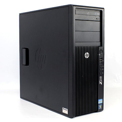 HP Workstation Z210 Tower Xeon E3 1240 (i7) 3,3 GHz / 8 GB / 120 SSD / DVD-RW / Win 10 Prof. (Update) + Quadro