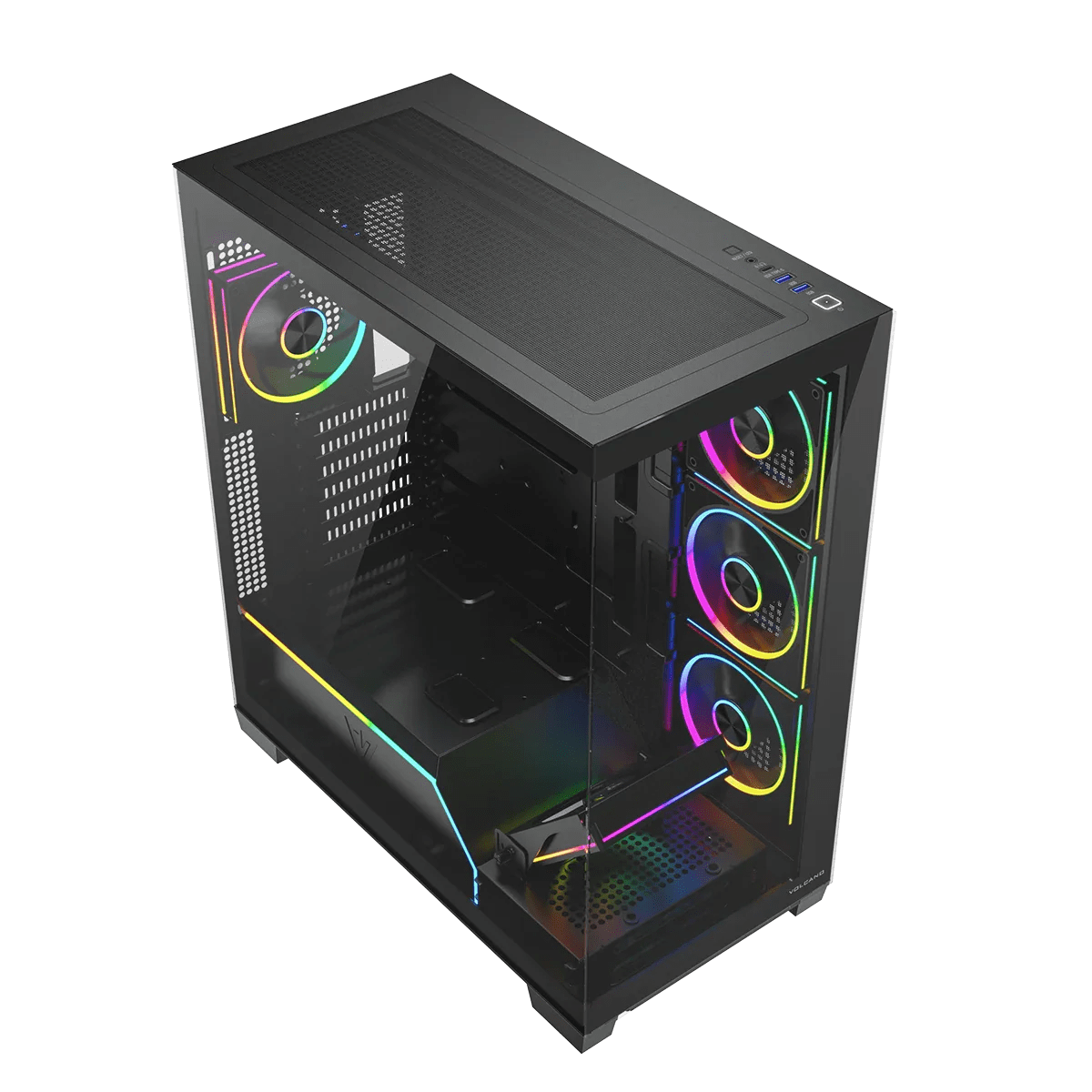 Gamingowy MODECOM Volcano Stellar PLUS ARGB MIDI 5F Tower AMD Ryzen 5 5600 3,5 GHz / 32 GB / 960 SSD / Win 11 + Nvidia GeForce RTX 5060 Ti [8 GB]