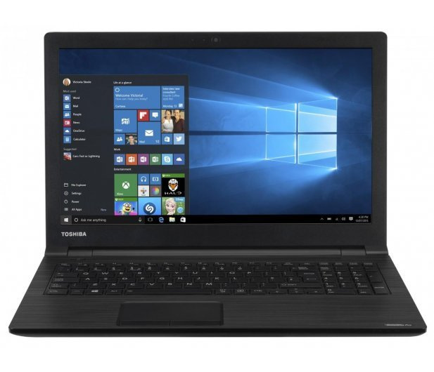 Toshiba Dynabook Satellite Pro R50-C Core i3 5005U (5-gen.) 2,0 GHz / 8 GB / 480 SSD / 15,6" / DVD / Win 10 Prof. (Update) / Bez sekcji numerycznej