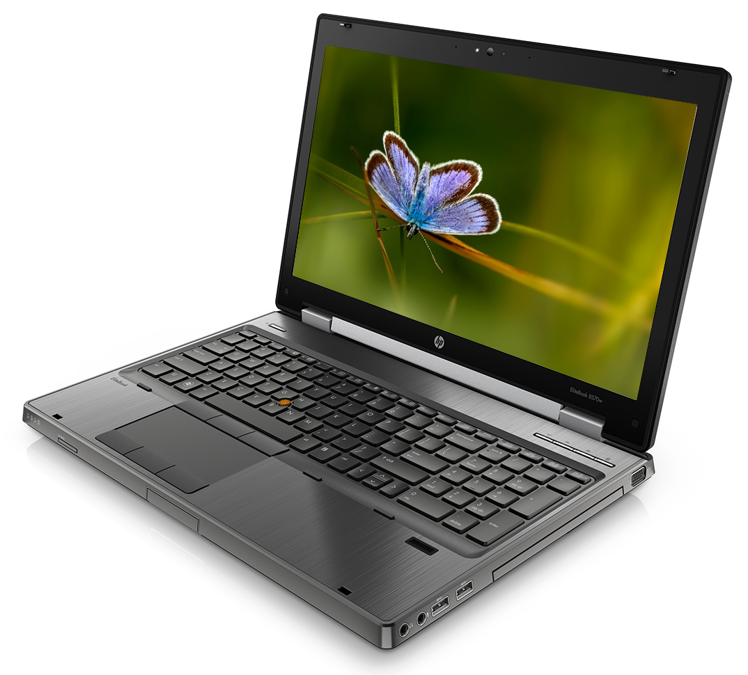 HP EliteBook 8570w Core i7 3820QM (3-gen.) 2,7 GHz / 8 GB / 240 SSD / DVD-RW / 15,6'' FullHD / Win 10 Prof. (Update) + Nvidia Quadro K1000