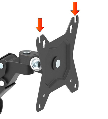 Obrotowy uchwyt do monitora VX-091 10-32" 10kg 