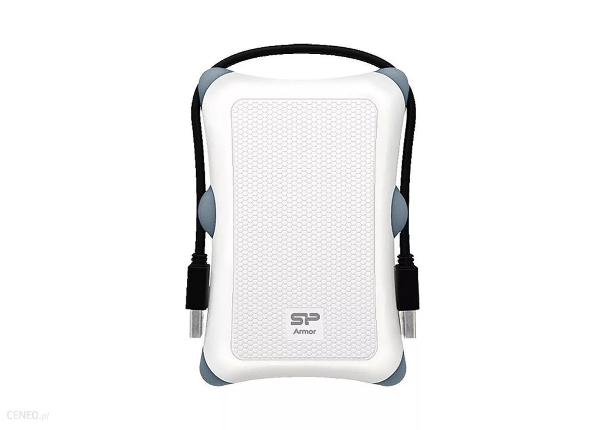 Nowy Dysk zewnętrzny Silicon Power Armor A30 1TB USB 3.0 BIAŁY