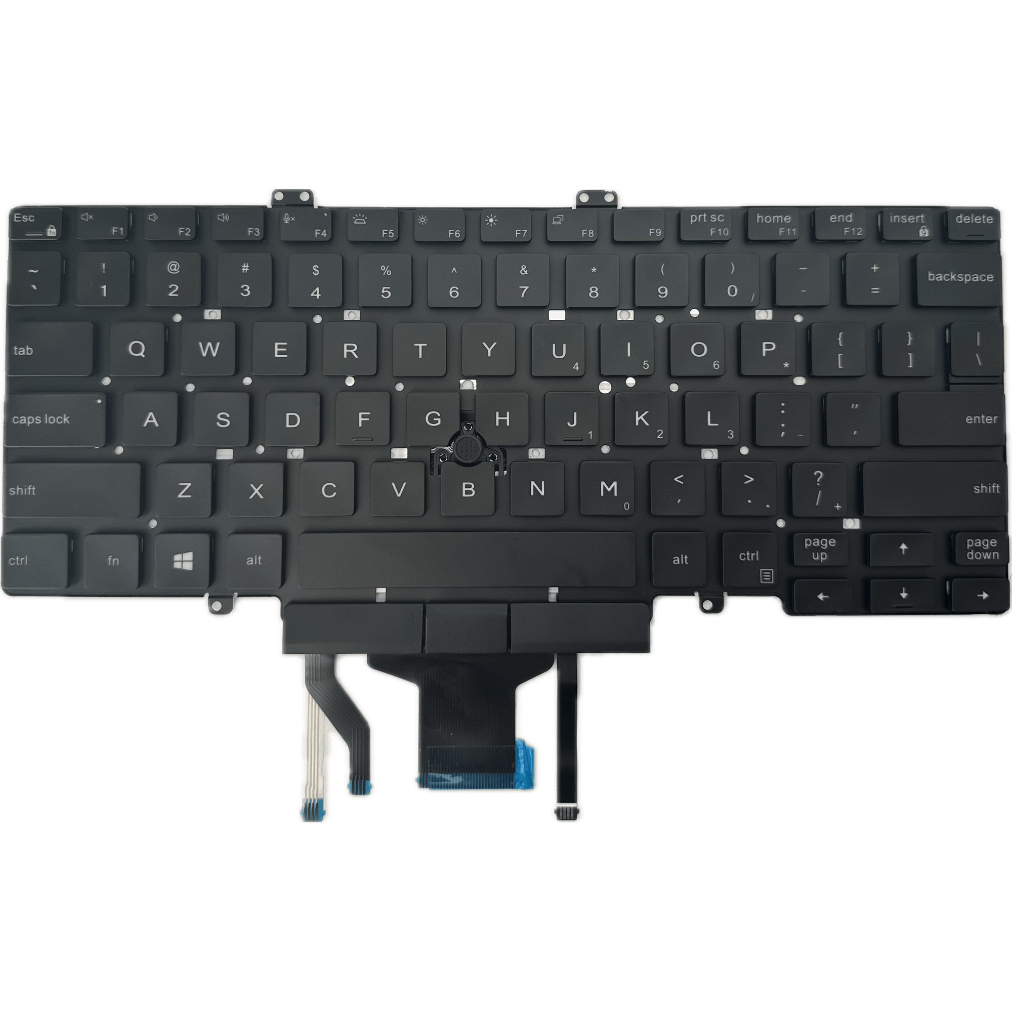 Klawiatura podświetlana z trackpoint do Dell Latitude 5400, 5410, 7400 / 03C7CJ