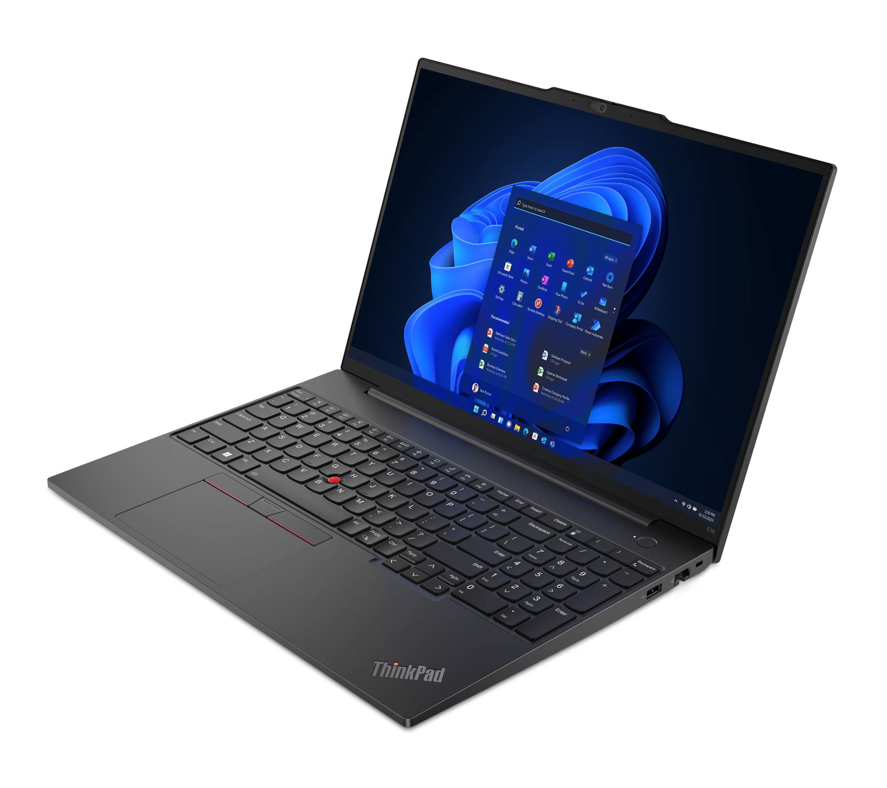 Lenovo ThinkPad E16 G1 Core i7 1355U (13-gen.) / 40 GB / 960 SSD / 16" WUXGA / Win 11 Pro