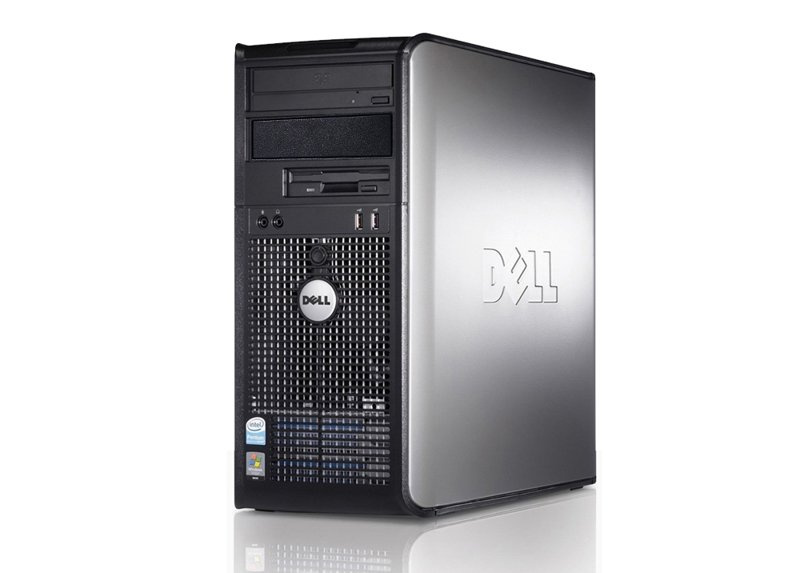 Dell Optiplex 780 Tower Tower Core 2 Duo 2,93 GHz / 4 GB / 160 GB / DVD-RW / Win 10 (Update)