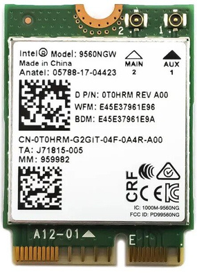 Karta sieciowa bezprzewodowa Intel 9560NGW M.2 do Dell 5 1.73 Gbp/s