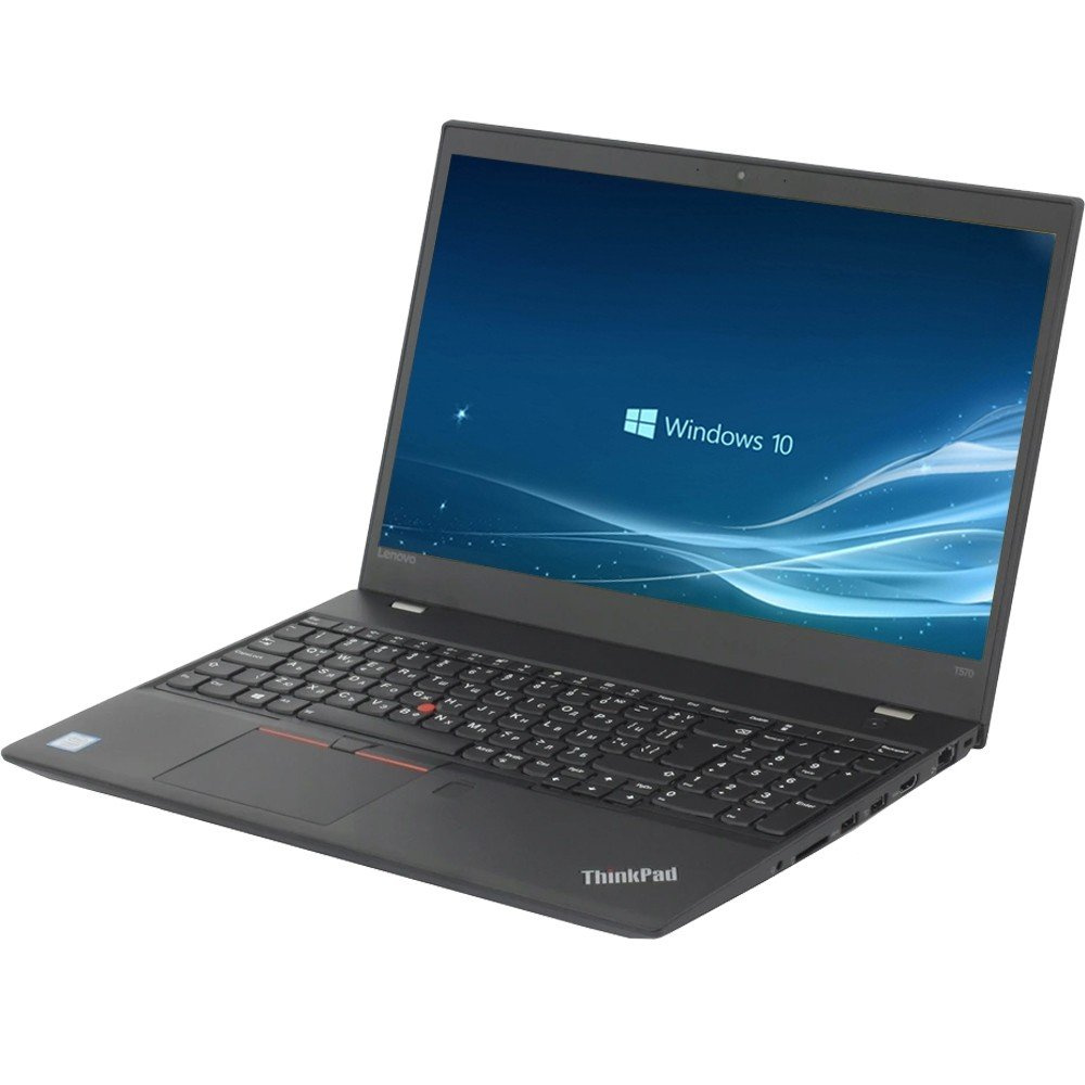 Lenovo ThinkPad T570 Core i5 6200u (6-gen.) 2,4 GHz / 8 GB / 480 SSD / 15,6" FullHD / Win 10 Prof. (Update) / Klasa A-