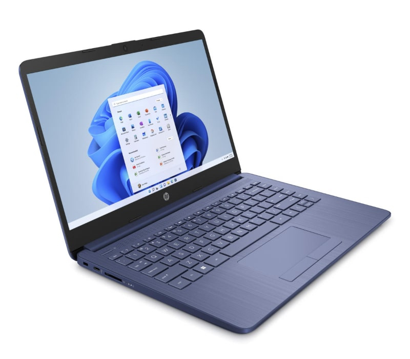 HP Stream 14-CF2111WM Celeron N4120 1,1 GHz / 8 GB / 64 GB / 14’’ / Win 11, niebieski