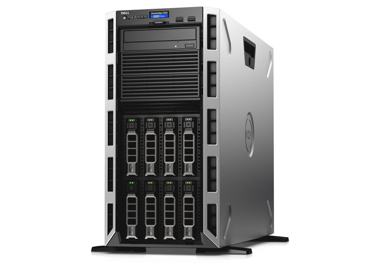 Dell PowerEdge T430 1 x E5-2680V3 / 8 x 3,5" / 32 GB / PERC H330 / 2 x zasilacz / IDRAC 8 ENT