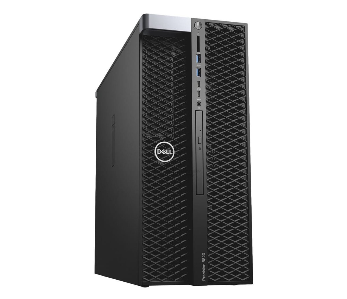 Dell Precision T5820 Tower Xeon W-2102 2,9 GHz / 8 GB / 480 SSD / Win 10 Pro