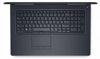 Dell Precision 7720 Core i7 6820HQ (6-gen.) 2,7 GHz / 8 GB / 120 SSD / 17,3'' FullHD / Win 10 Prof. + Quadro P4000