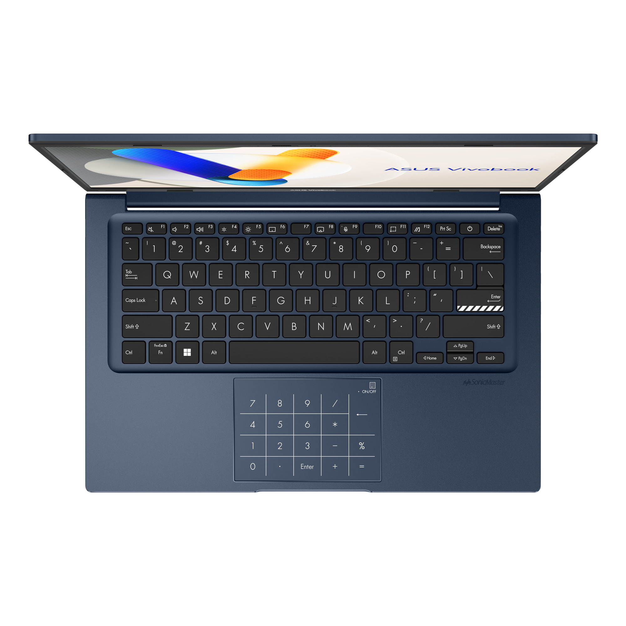 Powystawowy Asus Vivobook X1404ZA-08128 Core i3 1215U (12-gen.) / 24 GB / 2 TB SSD / 14’’ FullHD / Win 11, niebieski