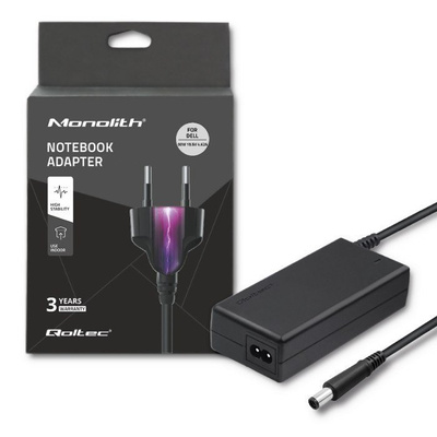 Zasilacz zamiennik Qoltec Monolith 50085.90W 7.4X5.0 do laptopów Dell