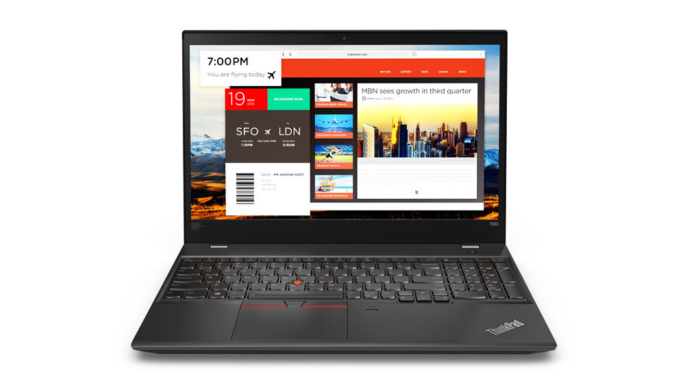 Lenovo ThinkPad T580 Core i7 8550U (8-gen.) 1,8 GHz / 8 GB / 960 SSD / 15,6" FullHD / Win 11 Pro