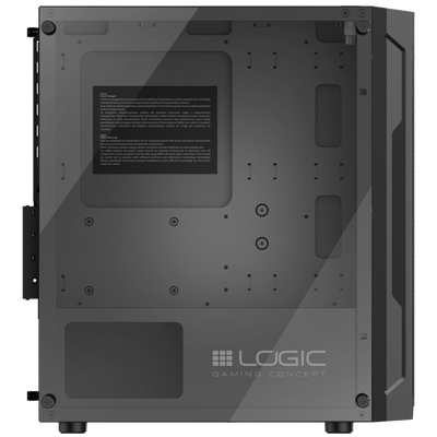 Obudowa komputerowa Logic Aramis ARGB MINI USB (czarna)