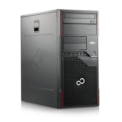 Fujitsu Esprimo P700 Tower Core i3 2100 (2-gen.) 3,1 GHz / 4 GB / 500 GB / DVD / Win 10 Prof. (Update) + GeForce GT730, 2 GB