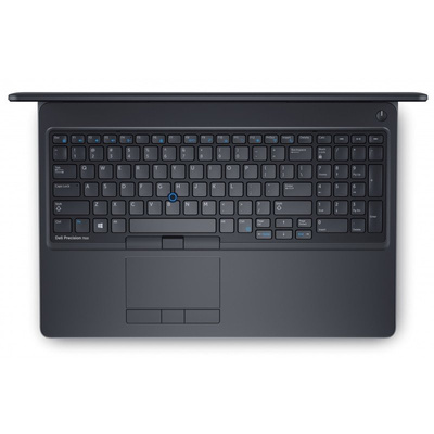 Dell Precision 7520 Core i7 7820HQ (7-gen.) 2,9 GHz / 8 GB / 480 SSD / 15,6'' FullHD / Win 10 Prof. + Quadro M1200M