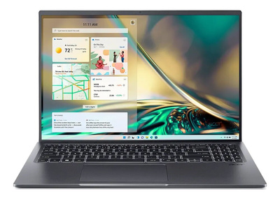 Powystawowy gamingowy Acer SFX16-52G-73U61 i7 1260P (12-gen.) 2,1 GHz / 16 GB / 480 SSD / 16" WUXGA / Win 11 + Intel Arc A370M