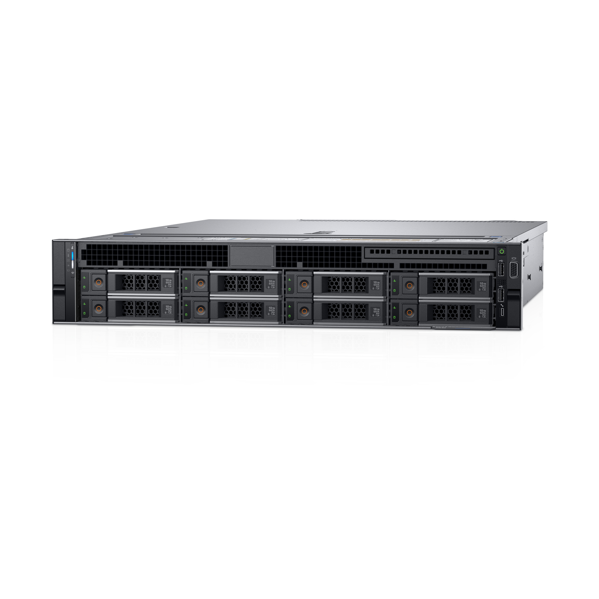 Dell PowerEdge R540 2 x XEON GOLD 6134 / 64 GB / 8 x 3,5" H730 / 2 x zasilacz / szyny / iDRAC 9 ENTERPRISE
