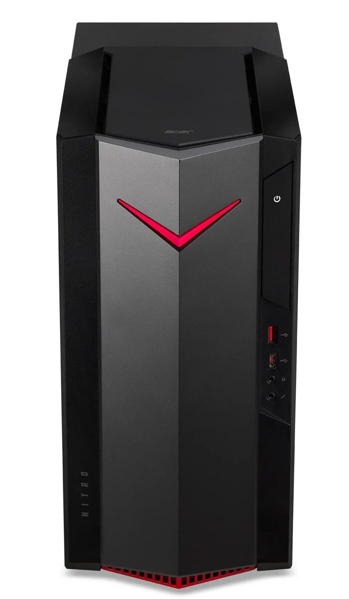 Gamingowy Acer Nitro N50 620 Tower i5 11400F (11 gen.) 2,6 GHz / 32 GB / 2 TB SSD / Win 11 Pro + Nvidia GeForce RTX 4060 [8 GB]