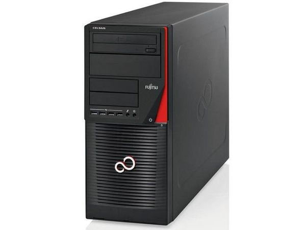 Fujitsu Celsius W550 Tower Intel Xeon E3-1275 v5 3,6 GHz / 16 GB / 960 SSD / Win 10 Prof. (Update) + Nvidia GeForce RTX 3060 Ti