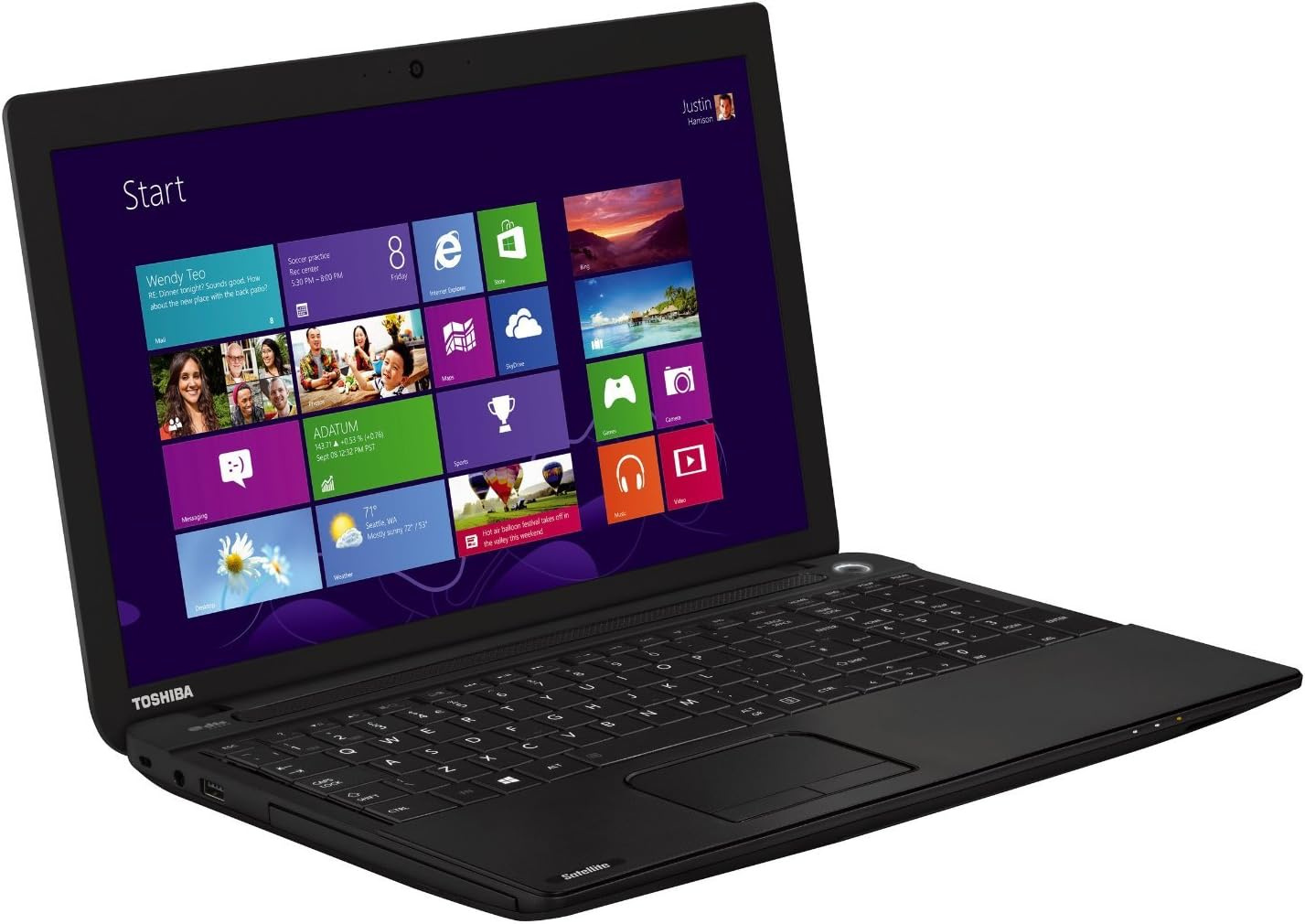 Toshiba Satellite PRO C50-A-1C9 Core i3 3110M (3-gen.) 2,4 GHz / 8 GB / 960 SSD / 15,6'' / Win 10 Pro / Klasa A-