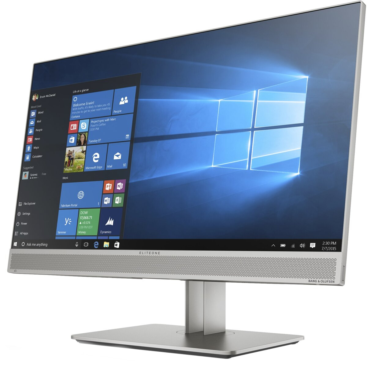 HP EliteOne 800 G5 AIO Core i5 9500 3,0 GHz / 32 GB / 2 TB SSD / 23,8'' FullHD, dotyk / Win 11 Pro / Klasa B