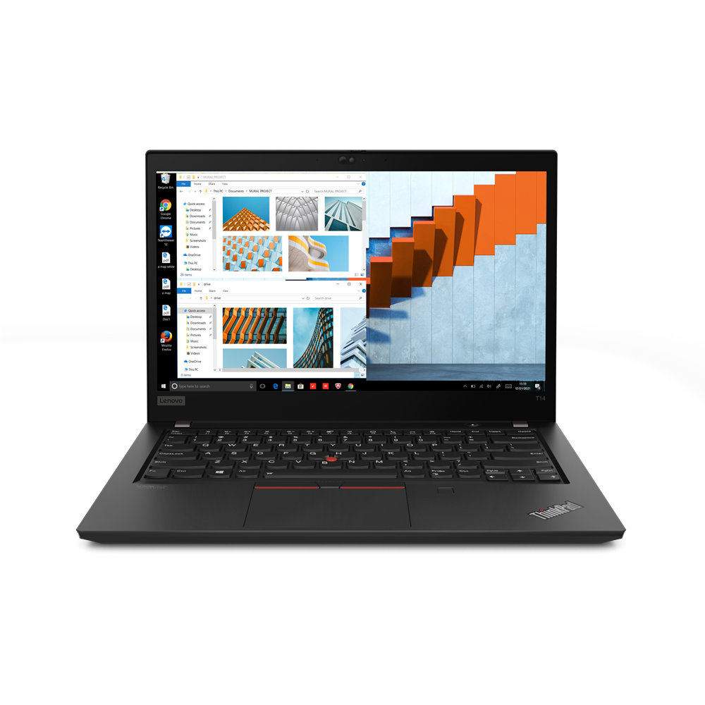 Lenovo ThinkPad T14 Gen 1 i5 10310U (10-gen.) 1,7 GHz / 16 GB / 480 SSD / 14" FullHD dotyk / Win 11 Prof. / Klasa A-