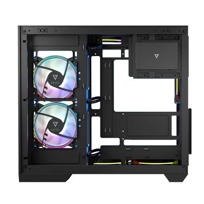 Gamingowy MODECOM Volcano Panorama APEX 3F Tower Intel i7 13700 2,1 GHz / 16 GB / 2 TB SSD / Win 11 + AMD Radeon RX 9060 XT [8 GB]