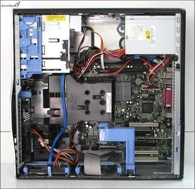 Dell Precision T3400 Tower Core 2 Quad 2,4 GHz / 8 GB / 120 GB ( SSD ) / DVD / Win 10 (Update)