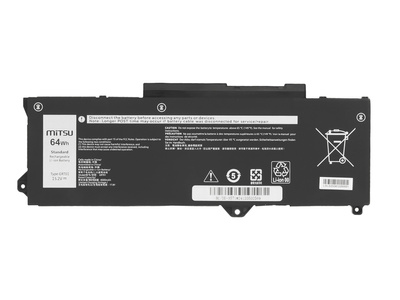 Bateria Mitsu do Dell Latitude 5421, 5521, Precision 3571, 3470 - BC/DE-3571