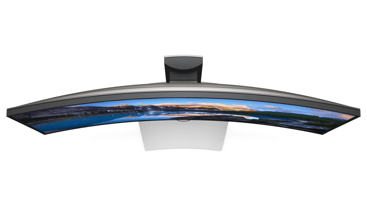 Dell UltraSharp U3419W z głośnikami, zakrzywiony / Klasa A-