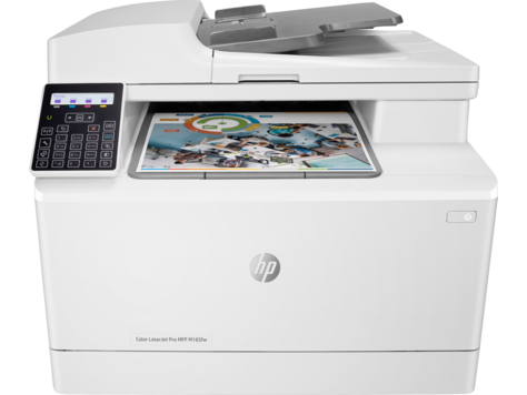 Powystawowe kolorowe laserowe urządzenie wielofunkcyjne HP Color LaserJet Pro M181fw / Pełny Toner (1100/900 stron)