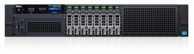  Dell Precision R7910 2 x Xeon E5-2643 v3 (12-rdzeni) 3,4 GHz / 64 GB / 8 x 2,5'' S130 / 2U / szyny / 2 x zasilacz