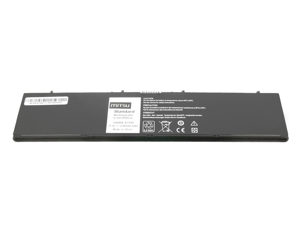 Bateria Mitsu do Dell Latitude E7440, 11.1V - BC/DE-E7440-11.1