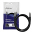 Kabel Qoltec USB4 Ultra-Fast USB-C PD 240W 40Gb/s 1m, czarny