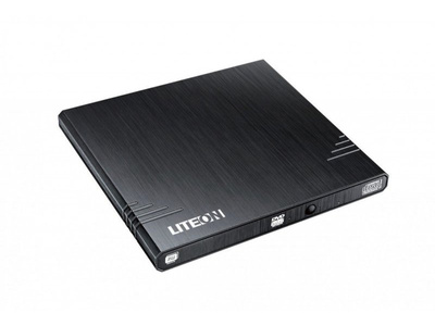 Nagrywarka zewnętrzna LiteOn eBAU108-Ultra Slender DVD x8  CZARNA
