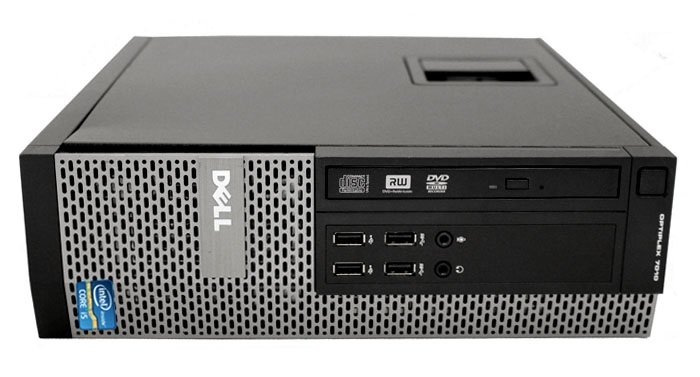 Dell Optiplex 7010 SFF Core i5 3470 (3-gen.) 3,2 GHz / 8 GB / 120 SSD + 320 GB / Win 10 Prof. (Update)