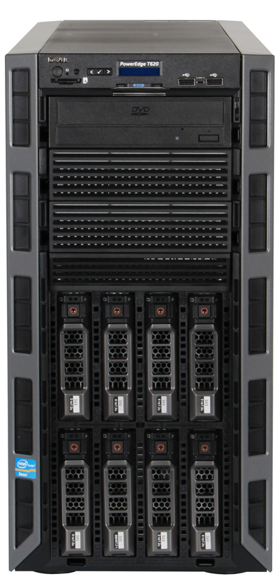 Dell PowerEdge T630 2 x Xeon E5-2630 v3 (8 rdzeni) 2,4 GHz / - / - / PERC H730 / 2 x zasilacz