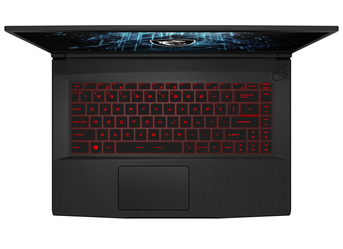 Powystawowy gamingowy MSI GF65 Thin 10UE Core i7 10750H (10-gen.) 2,6 GHz / 16 GB / 240 SSD / 15,6'' FullHD / Win 11 + GeForce RTX 3060