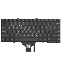 Klawiatura podświetlana do Dell Latitude 7400 5400 5410 5411 (bez trackpoint) / 0RY5RF, RY5RF