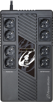 Zasilacz awaryjny PowerWalker 800VA VI 800 MS