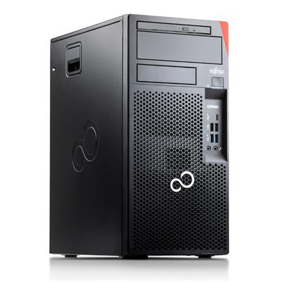 Zestaw Fujitsu Esprimo P758 Tower Core i5 9600 (9-gen.) 3.1 GHz (6 rdzeni) / 16 GB / 480 SSD / Win 11 Prof. + AMD Radeon RX550 z monitorem Dell P2419h