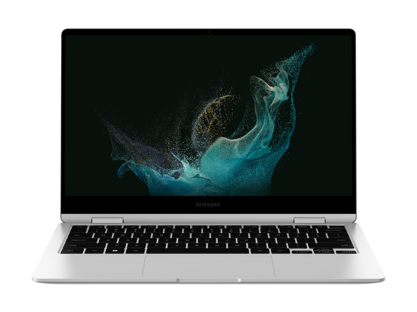 Powystawowy Samsung Galaxy Book3 Pro x360 2w1 Core i7 1360P (13-gen.) / 16 GB / 2 TB SSD / 16" 3K WQXGA+ AMOLED dotyk / Win 11, srebrny